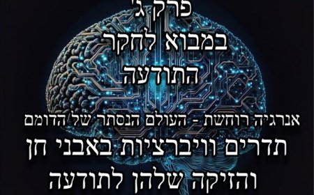 פרק ג - תדרים וויברציות באבני חן וקריסטלים והזיקה שלהן לתודעה