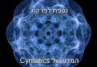 נספח 1 לפרק ג' - Cymatics   - המדע של התדרים