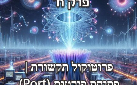 פרק ח - פרוטוקול תקשורת | פתיחת פורטים (Port) לתקשורת רב מימדית