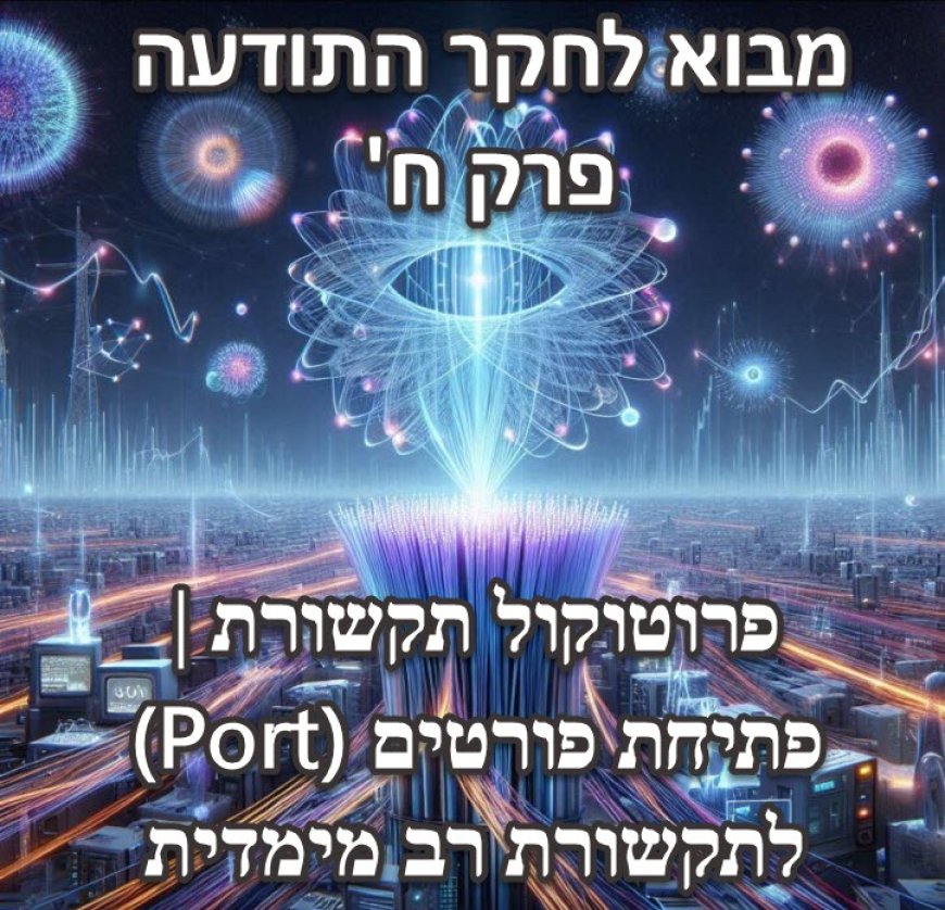 פרק ח - פרוטוקול תקשורת | פתיחת פורטים (Port) לתקשורת רב מימדית