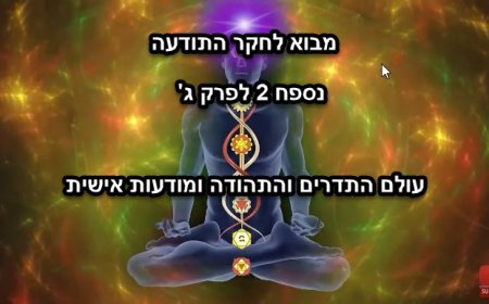 נספח 2 לפרק ג' - עולם התדרים והתהודה ומודעות אישית