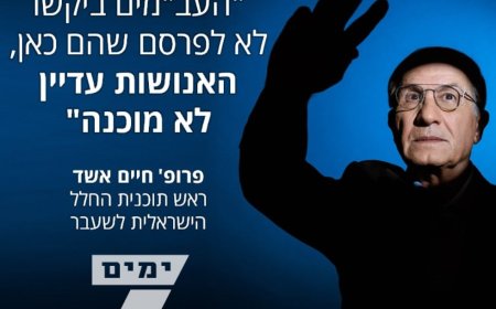 נספח לפרק א' - ראיון עם פרופ' חיים אשד