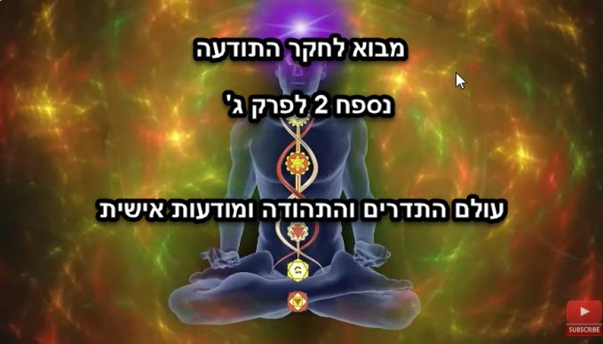 נספח 2 לפרק ג' - עולם התדרים והתהודה ומודעות אישית