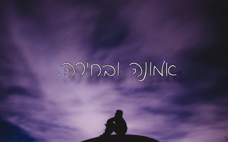 נספח לפרק יג' - אמונה מול ידיעה – תרגיל ביצירת מציאות