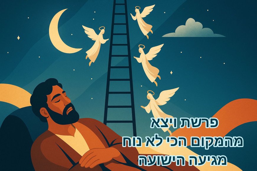 פרק קד' - 'תודעת ישועה' – פרשת ויצא – מהמקום הכי לא נוח, מגיעה הישועה